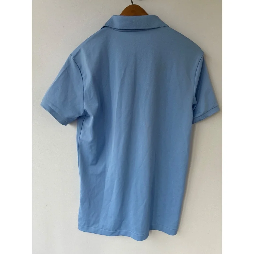 Polo Ralph Lauren Performance Blue Short Sleeve Pony‎ Logo Polo Shirt Mens Small